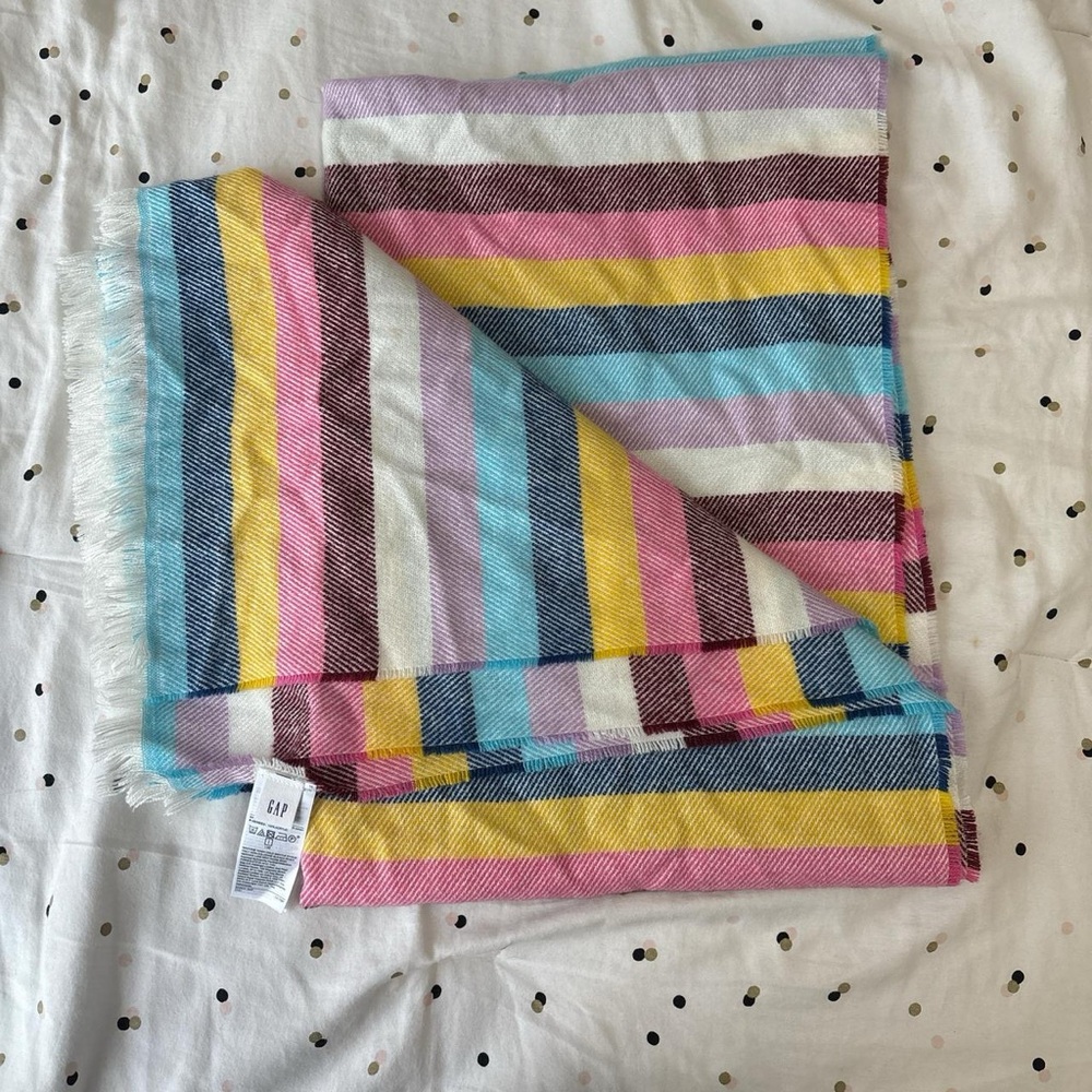 Colorful Striped Scarf